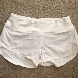 Lululemon speed shorts